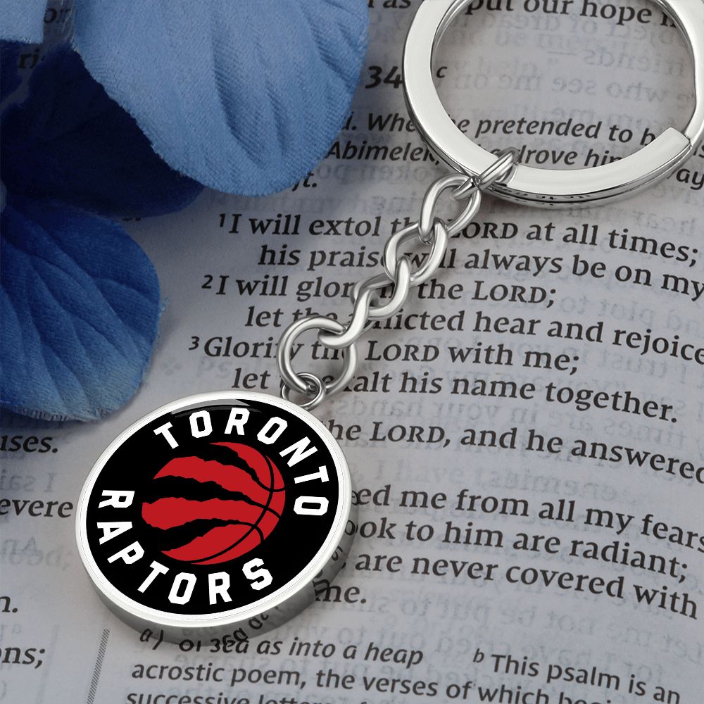 Toronto Raptors (Circle Keychain) NBA