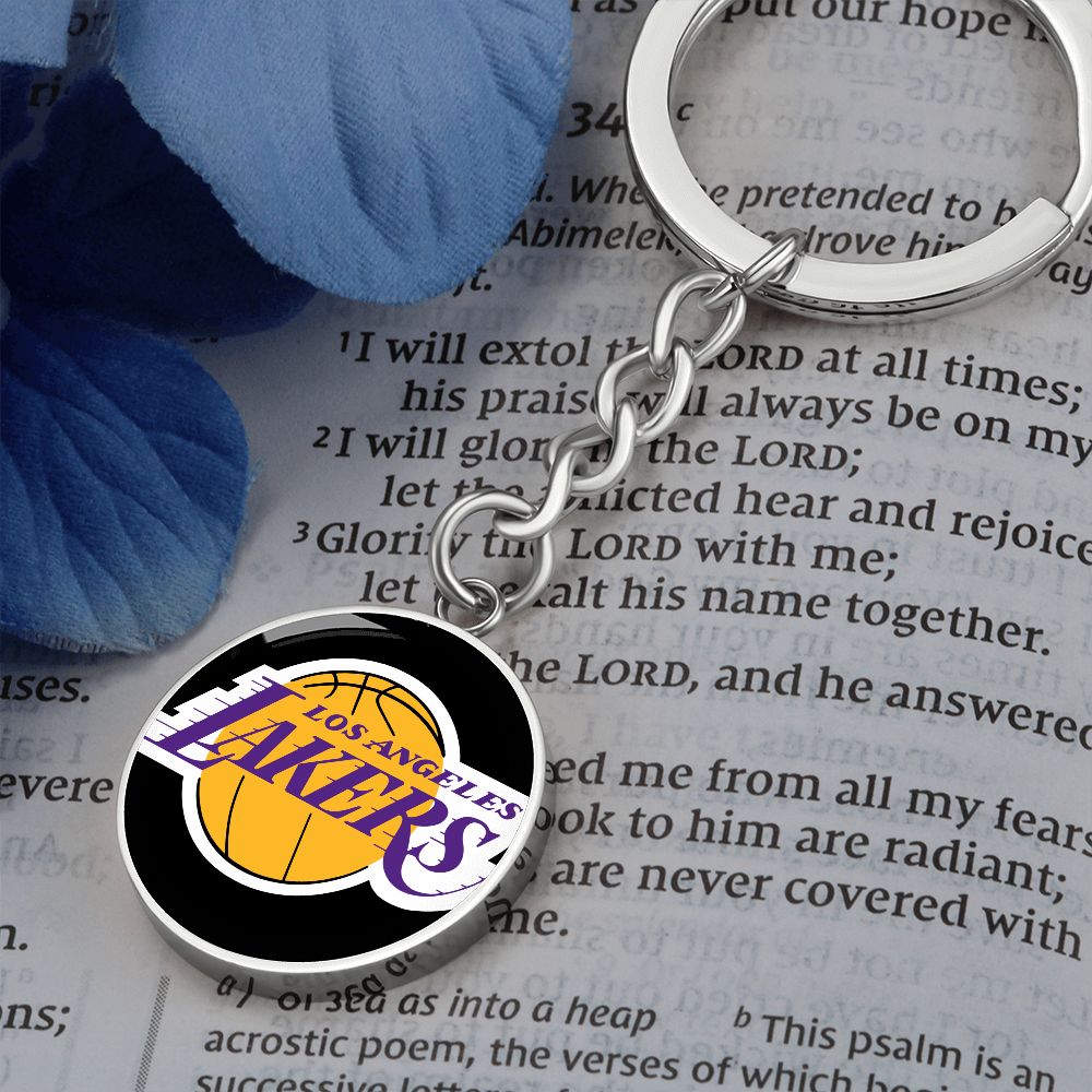 LA Lakers (Circle Keychain) NBA