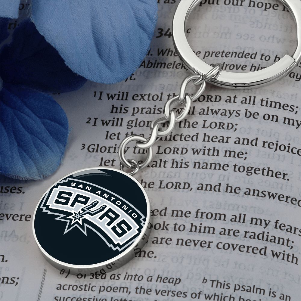 San Antonio Spurs (Circle Keychain) NBA