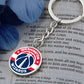 Washington Wizards (Circle Keychain) NBA