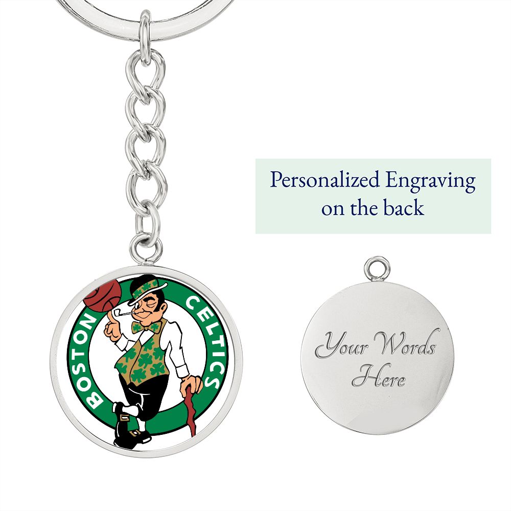 Boston Celtics (Circle Keychain) NBA