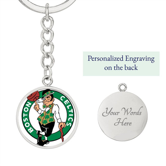 Boston Celtics (Circle Keychain) NBA
