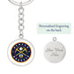 Denver Nuggets (Circle Keychain) NBA