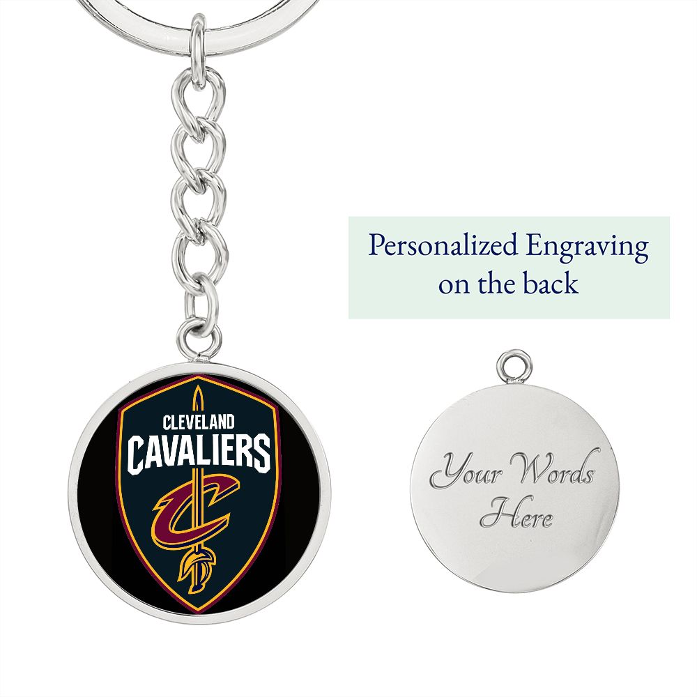 Cleveland Cavaliers (Circle Keychain) NBA