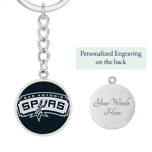 San Antonio Spurs (Circle Keychain) NBA