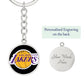 LA Lakers (Circle Keychain) NBA