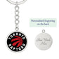Toronto Raptors (Circle Keychain) NBA