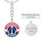 Washington Wizards (Circle Keychain) NBA
