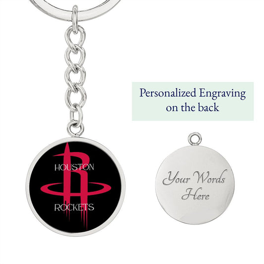 Houston Rockets (Circle Keychain) NBA