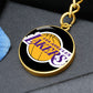 LA Lakers (Circle Keychain) NBA