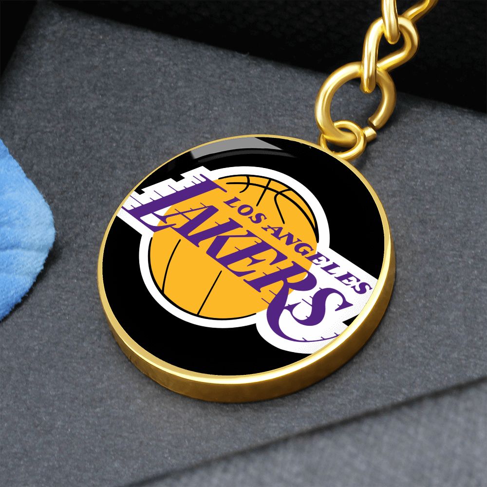 LA Lakers (Circle Keychain) NBA