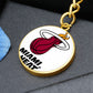 Miami Heat (Circle Keychain) NBA