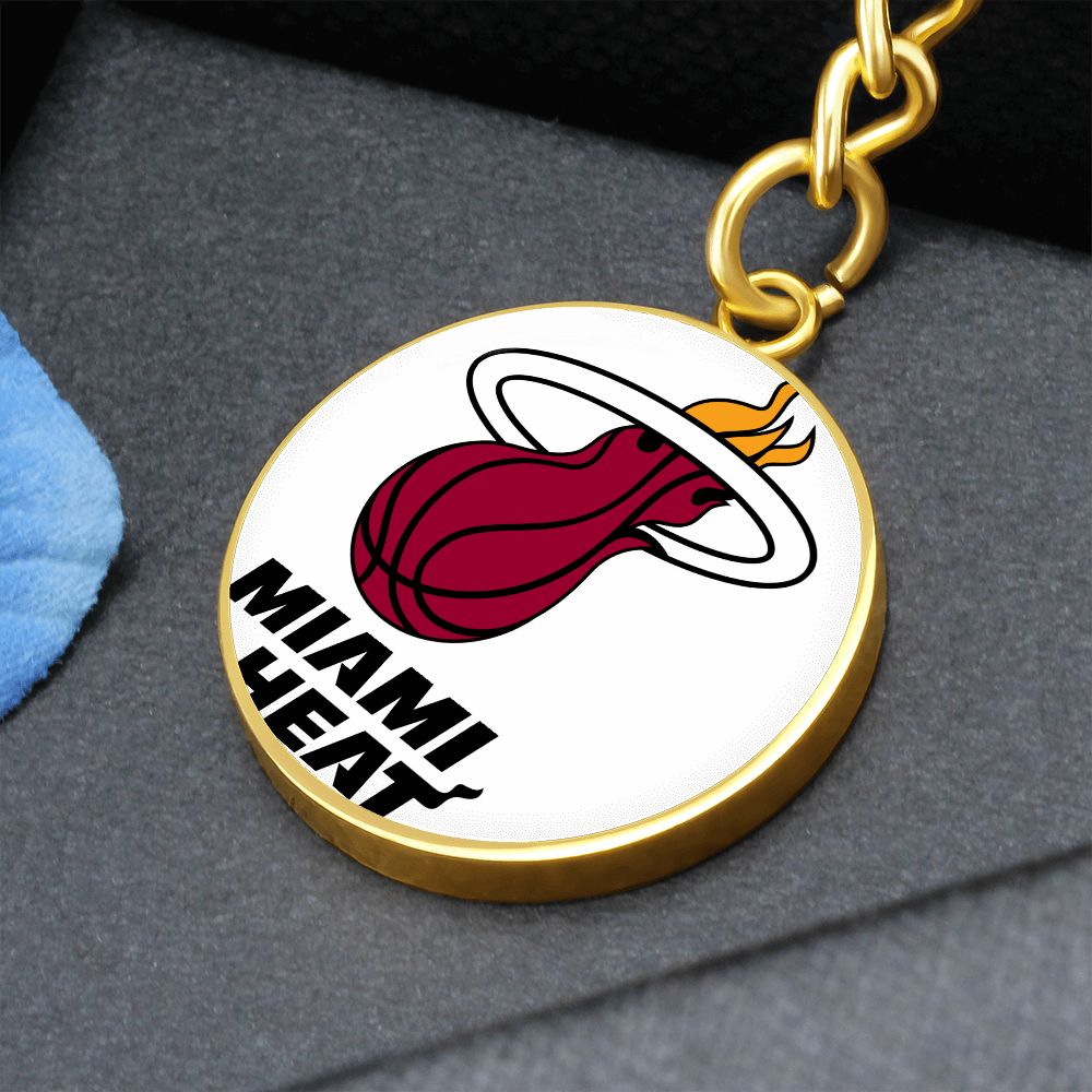 Miami Heat (Circle Keychain) NBA
