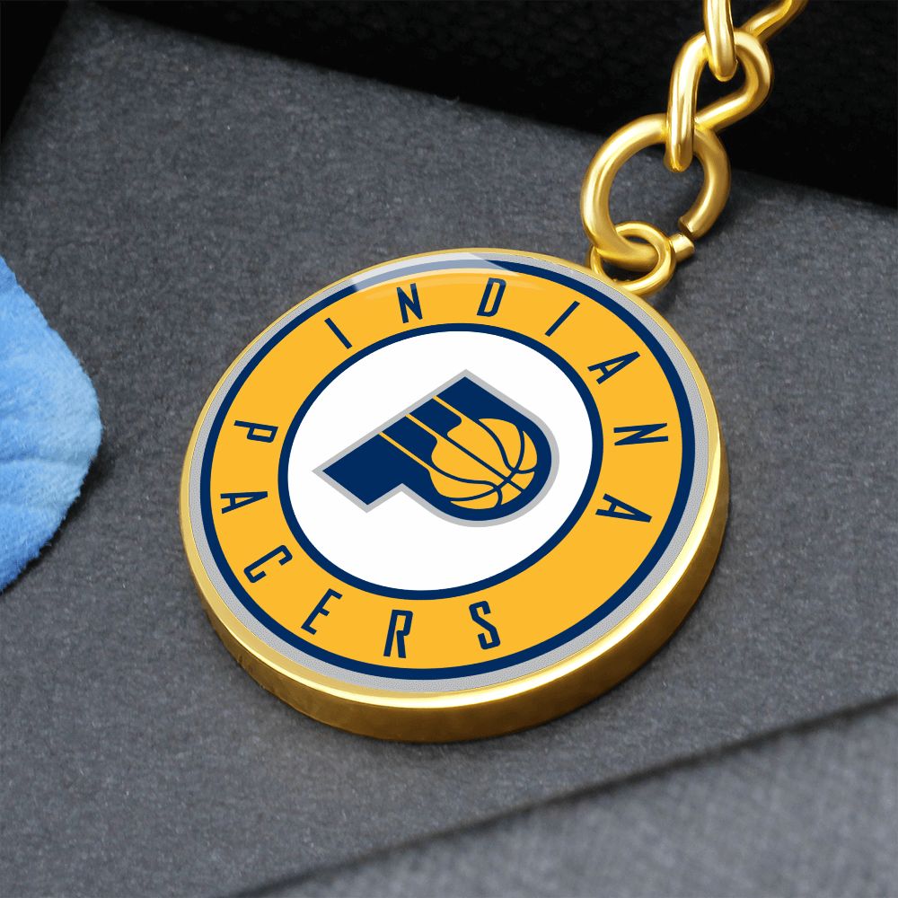 Indiana Pacers (Circle Keychain) NBA