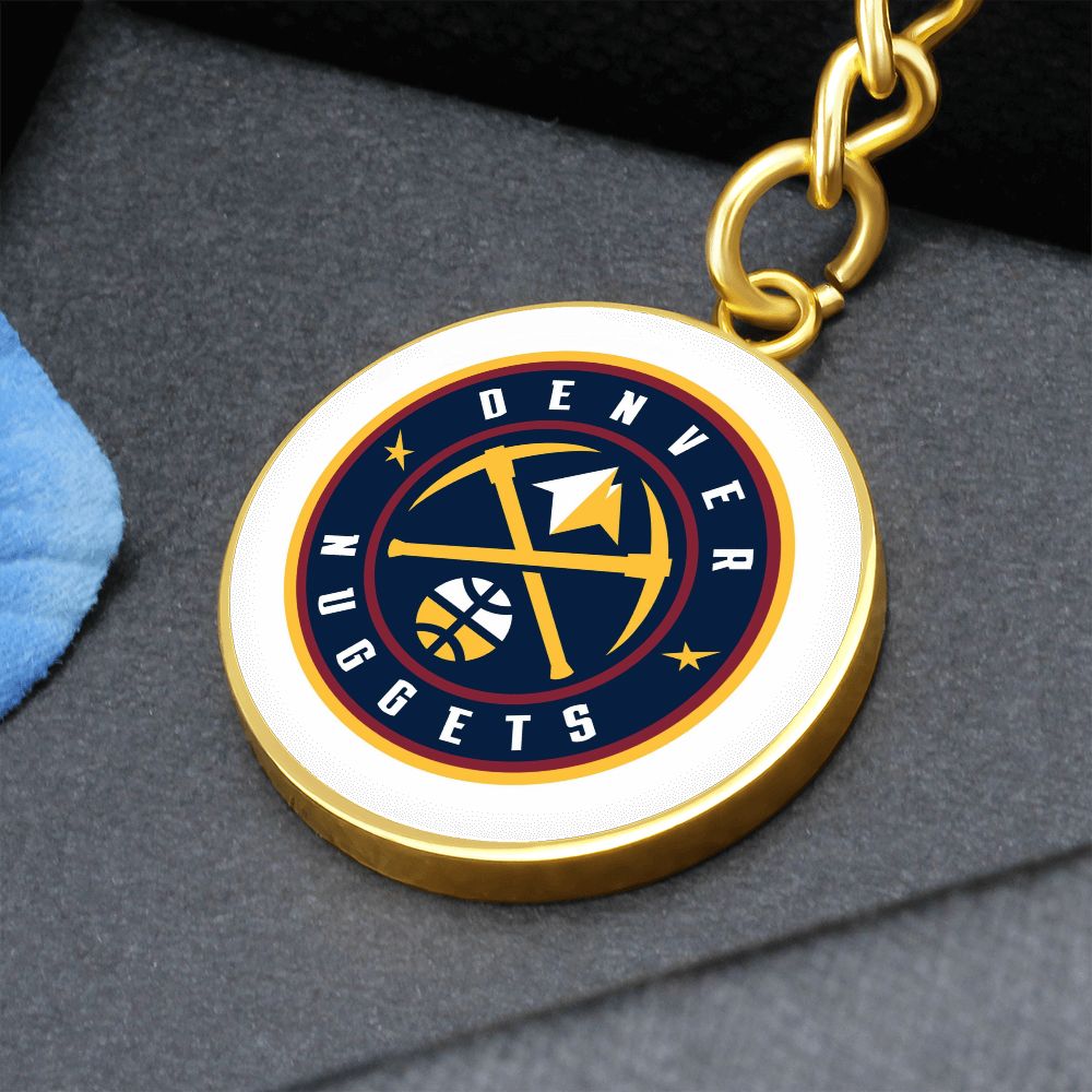 Denver Nuggets (Circle Keychain) NBA