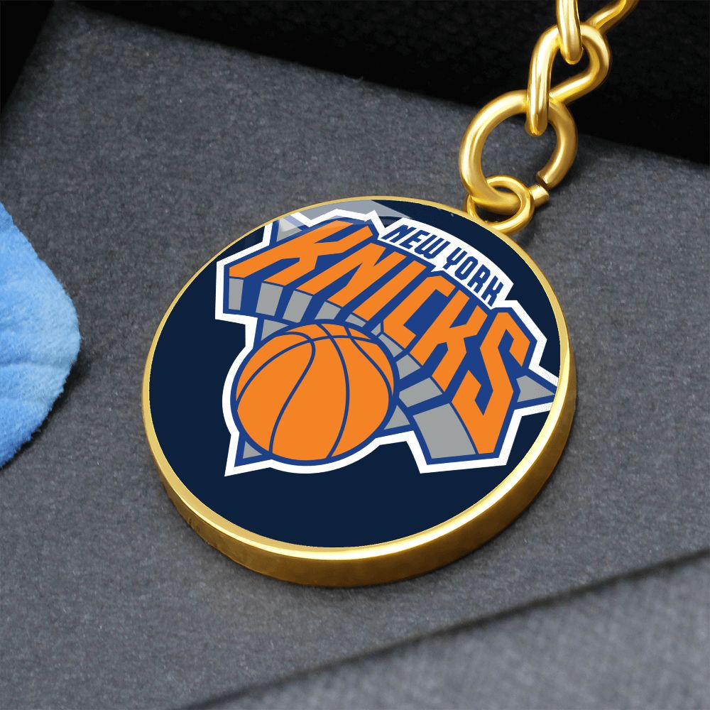 New York Knicks (Circle Keychain) NBA