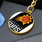 Phoenix Suns (Circle Keychain) NBA