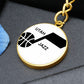 Utah Jazz (Circle Keychain) NBA