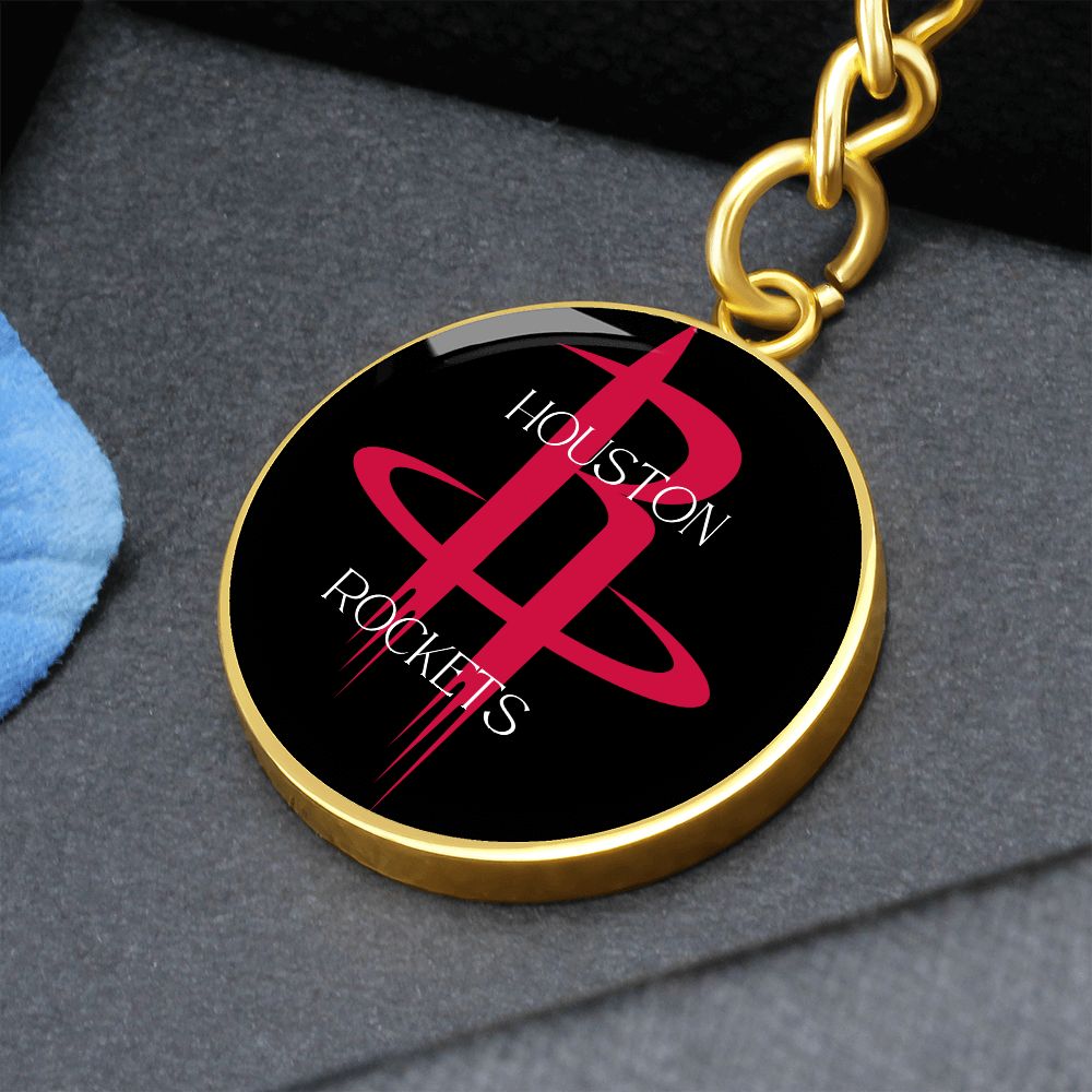 Houston Rockets (Circle Keychain) NBA