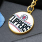 LA Clippers (Circle Keychain) NBA