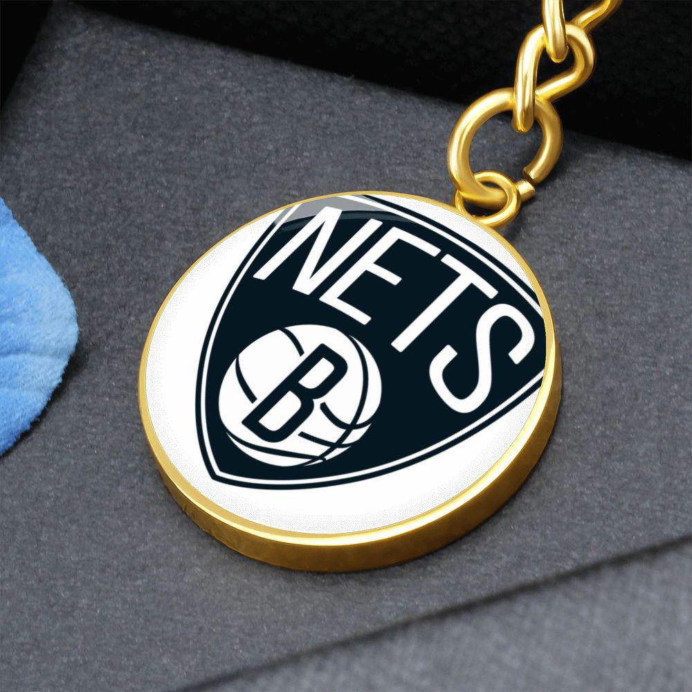 Brooklyn Nets (Circle Keychain)