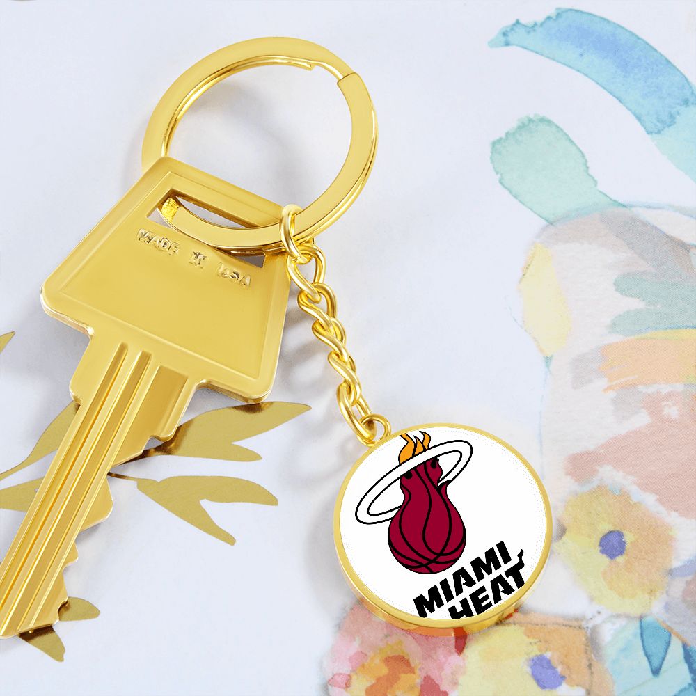 Miami Heat (Circle Keychain) NBA