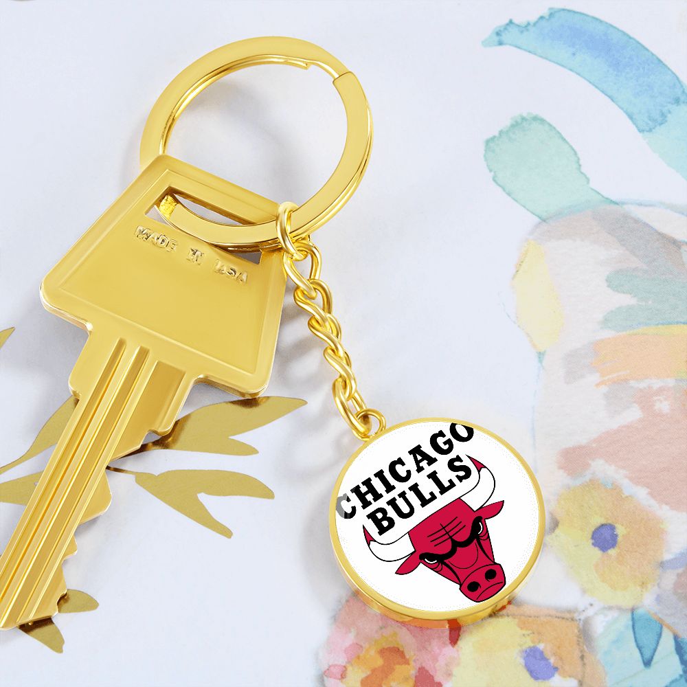 Chicago Bulls (Circle Keychain)