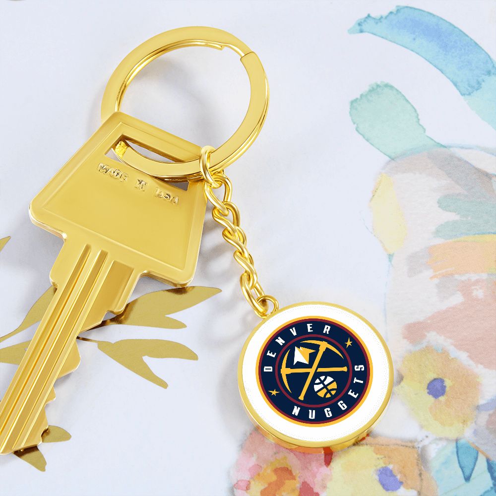 Denver Nuggets (Circle Keychain) NBA