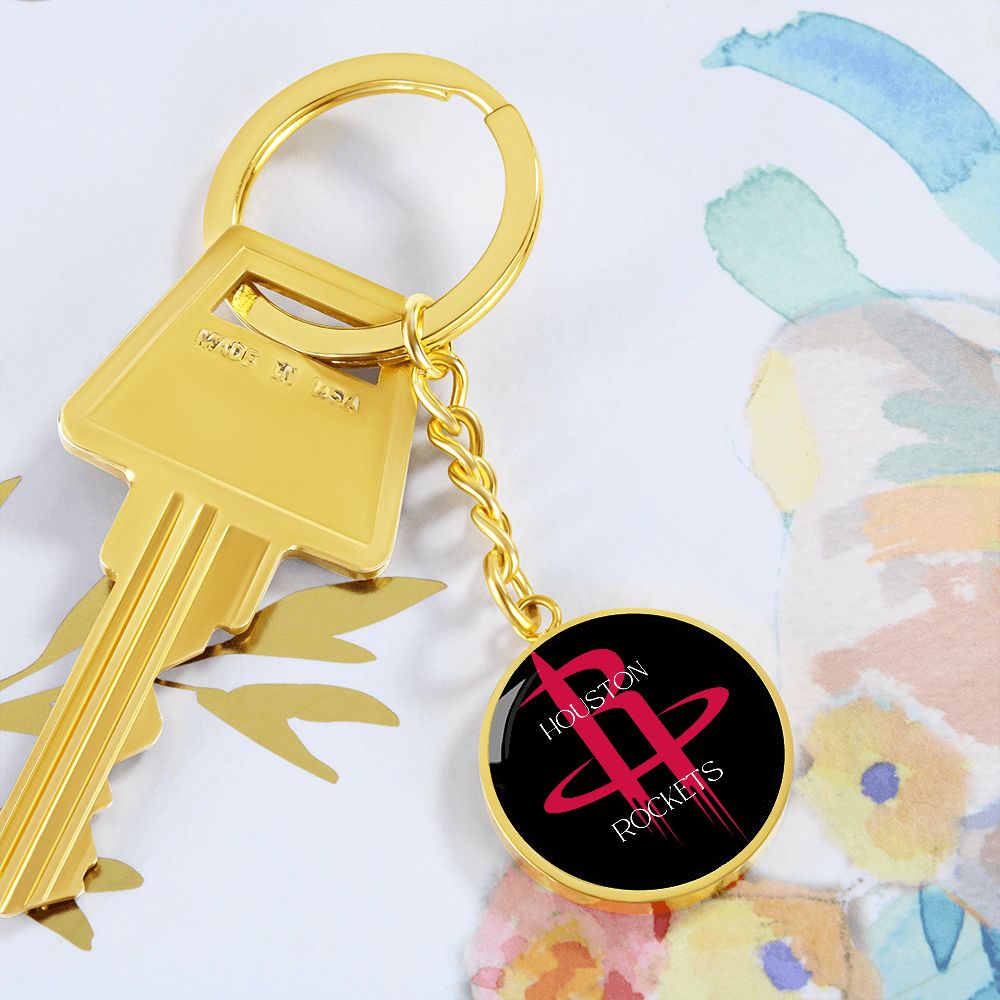 Houston Rockets (Circle Keychain) NBA