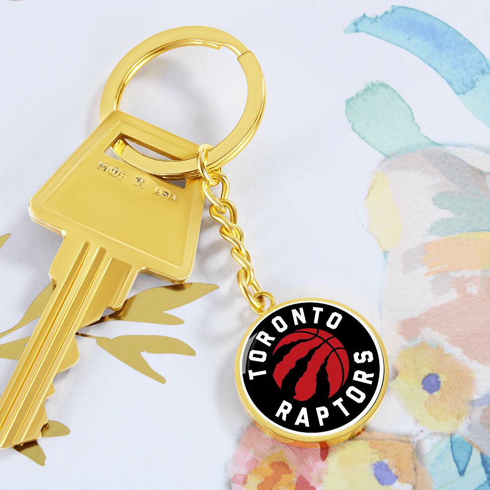 Toronto Raptors (Circle Keychain) NBA