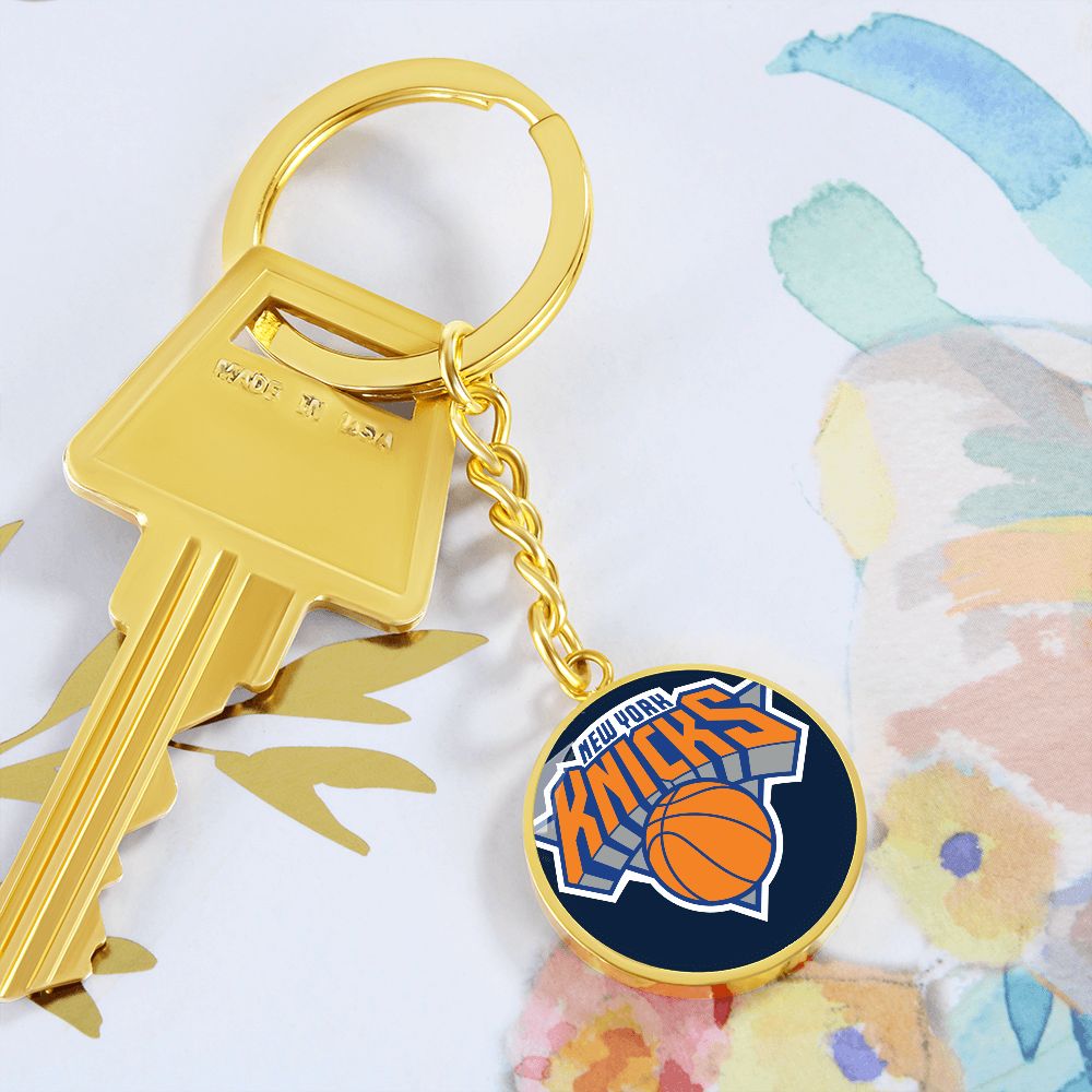 New York Knicks (Circle Keychain) NBA