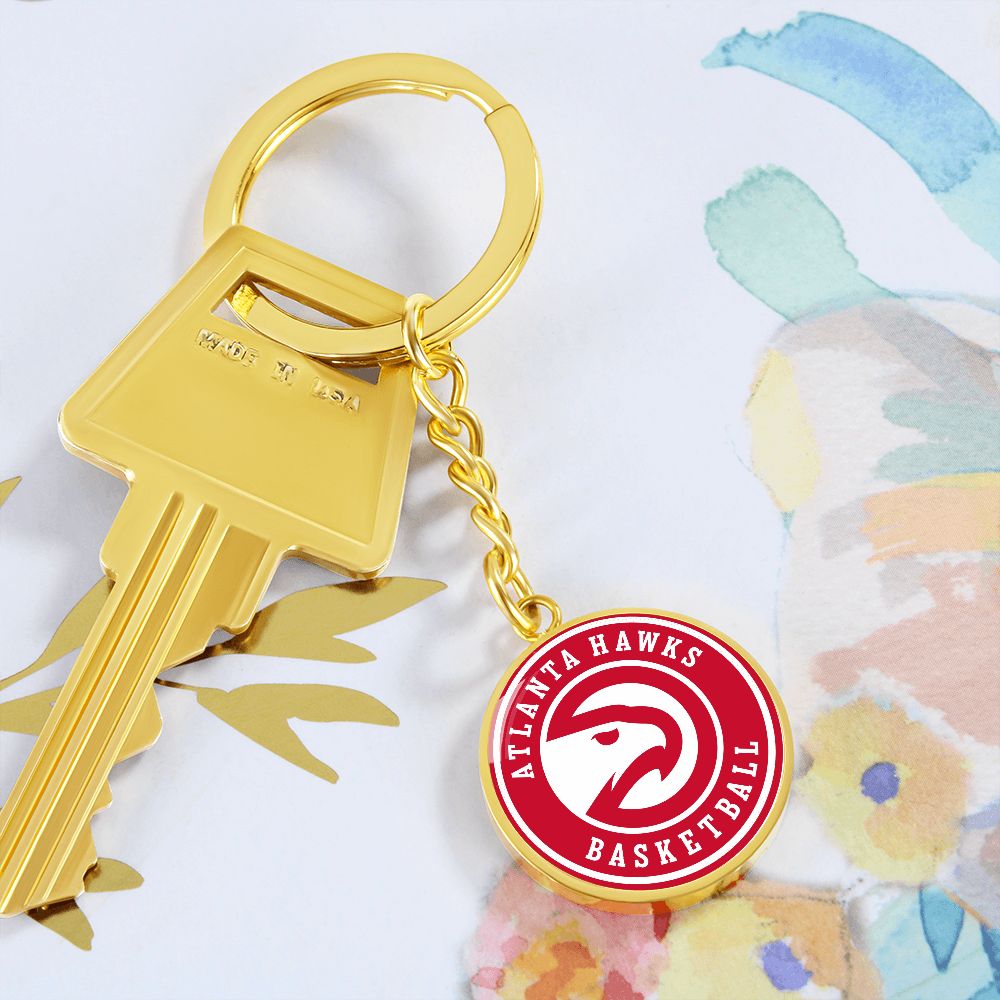 Atlanta Hawks (Circle Key Chain) NBA
