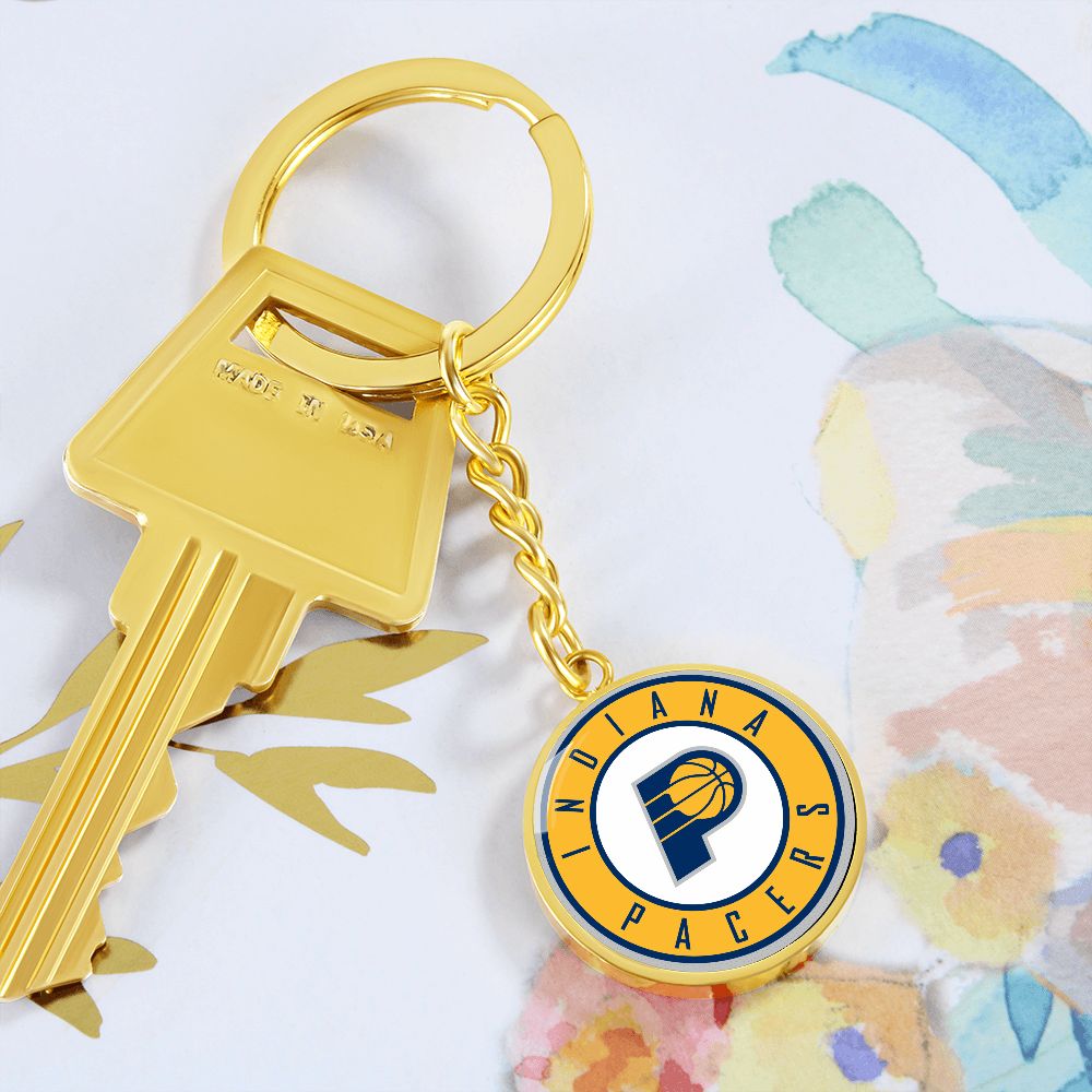 Indiana Pacers (Circle Keychain) NBA