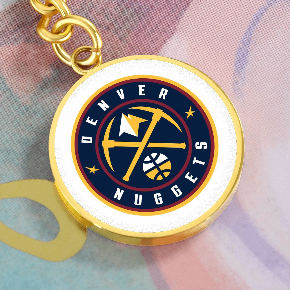 Denver Nuggets (Circle Keychain) NBA