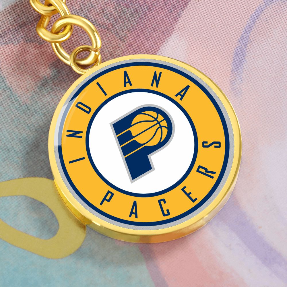 Indiana Pacers (Circle Keychain) NBA