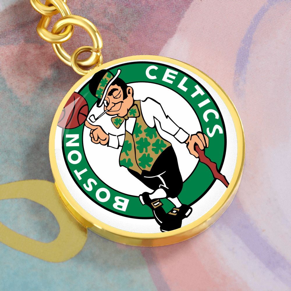 Boston Celtics (Circle Keychain) NBA
