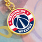 Washington Wizards (Circle Keychain) NBA