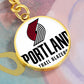 Portland Trail Blazers (Circle Keychain) NBA