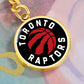 Toronto Raptors (Circle Keychain) NBA