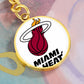 Miami Heat (Circle Keychain) NBA
