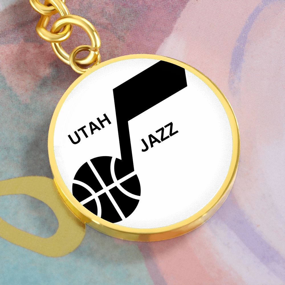 Utah Jazz (Circle Keychain) NBA