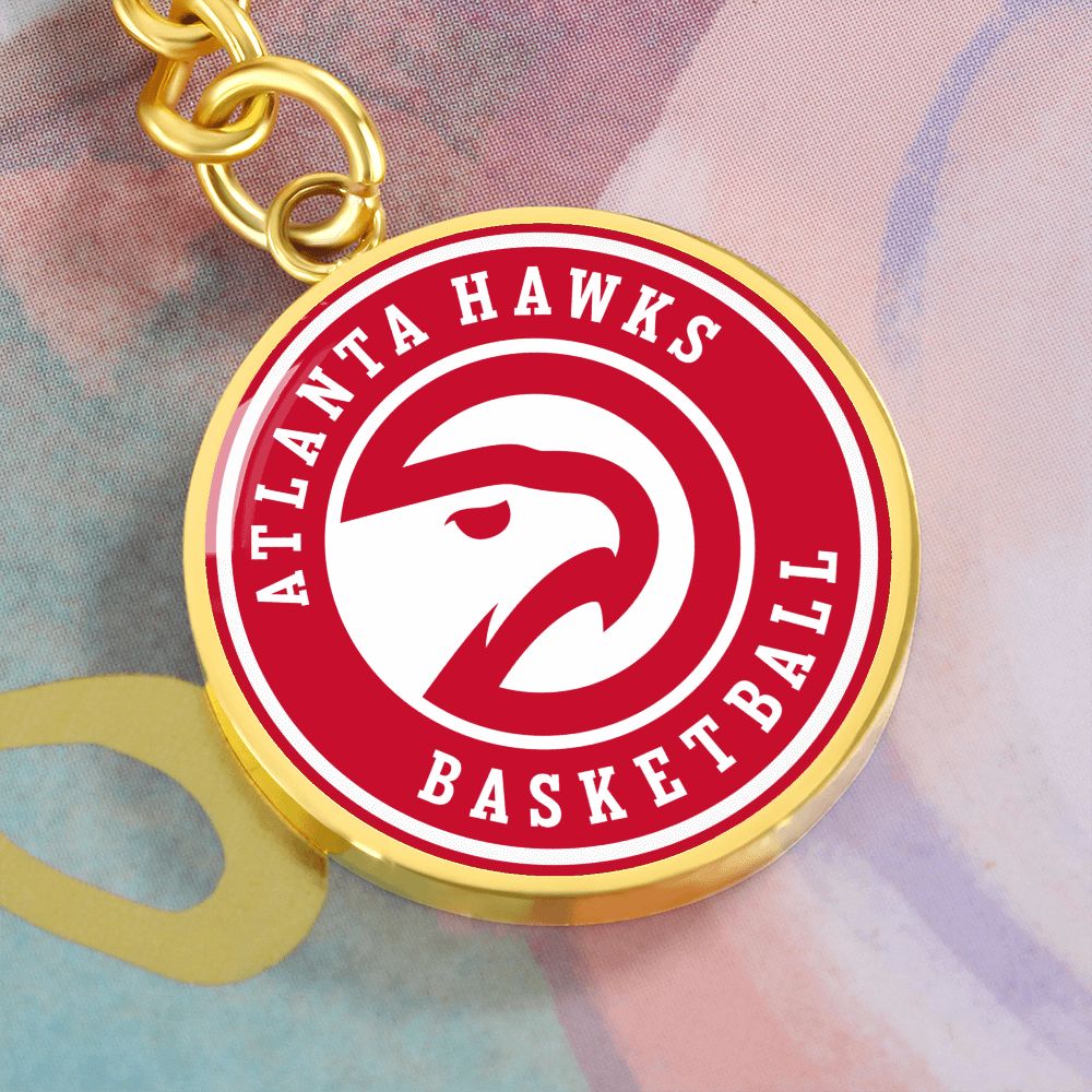 Atlanta Hawks (Circle Key Chain) NBA