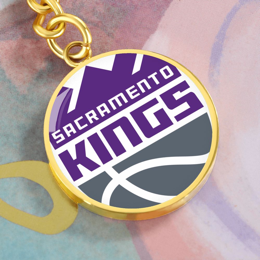 Sacramento Kings (Circle Keychain) NBA