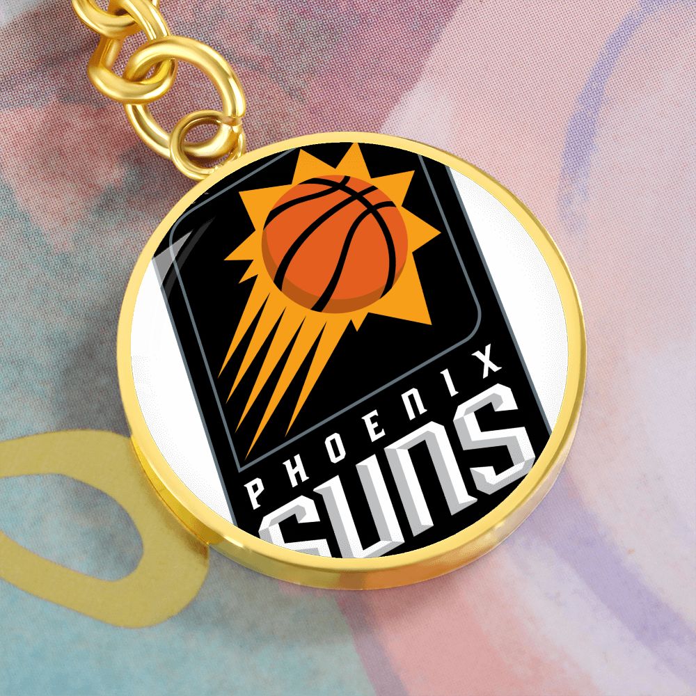 Phoenix Suns (Circle Keychain) NBA
