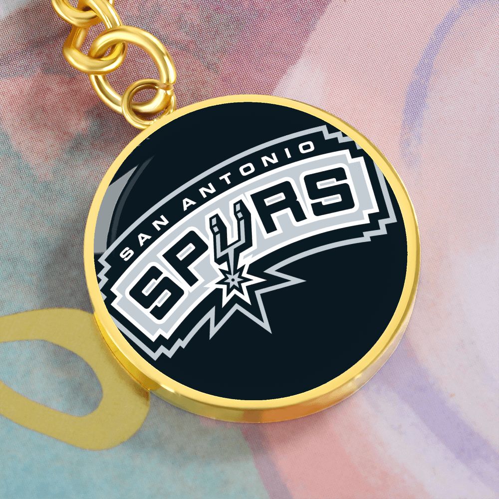 San Antonio Spurs (Circle Keychain) NBA