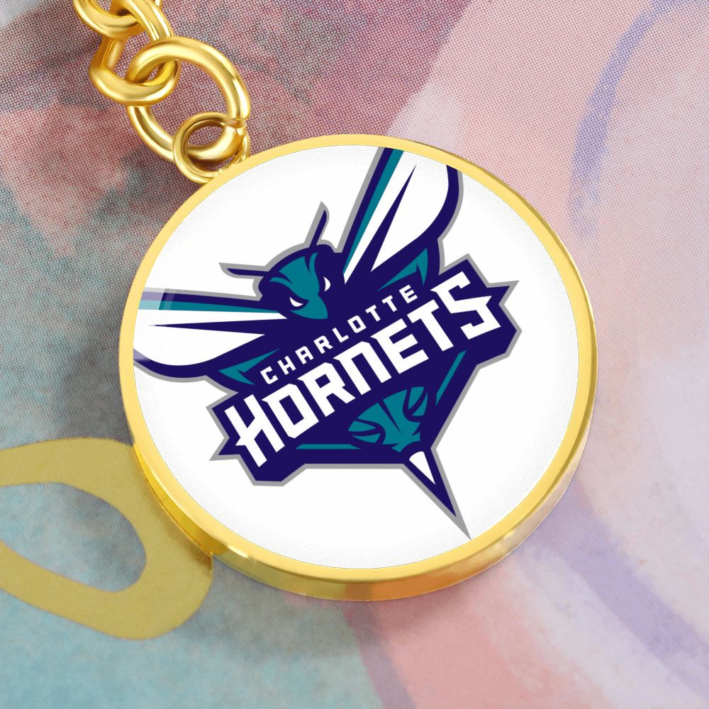 Charlotte Hornets (Circle Keychain)