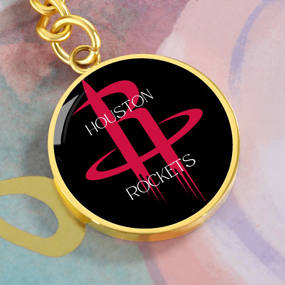 Houston Rockets (Circle Keychain) NBA