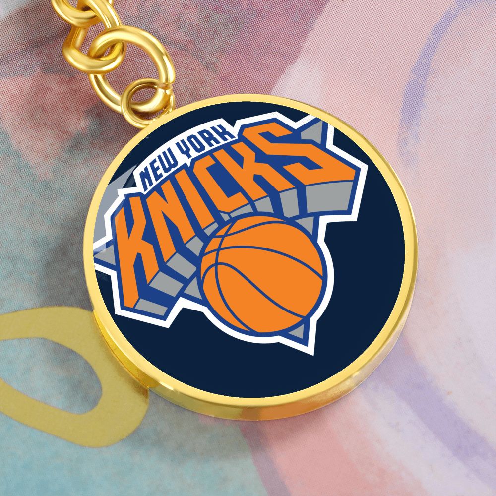 New York Knicks (Circle Keychain) NBA