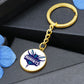 Charlotte Hornets (Circle Keychain)