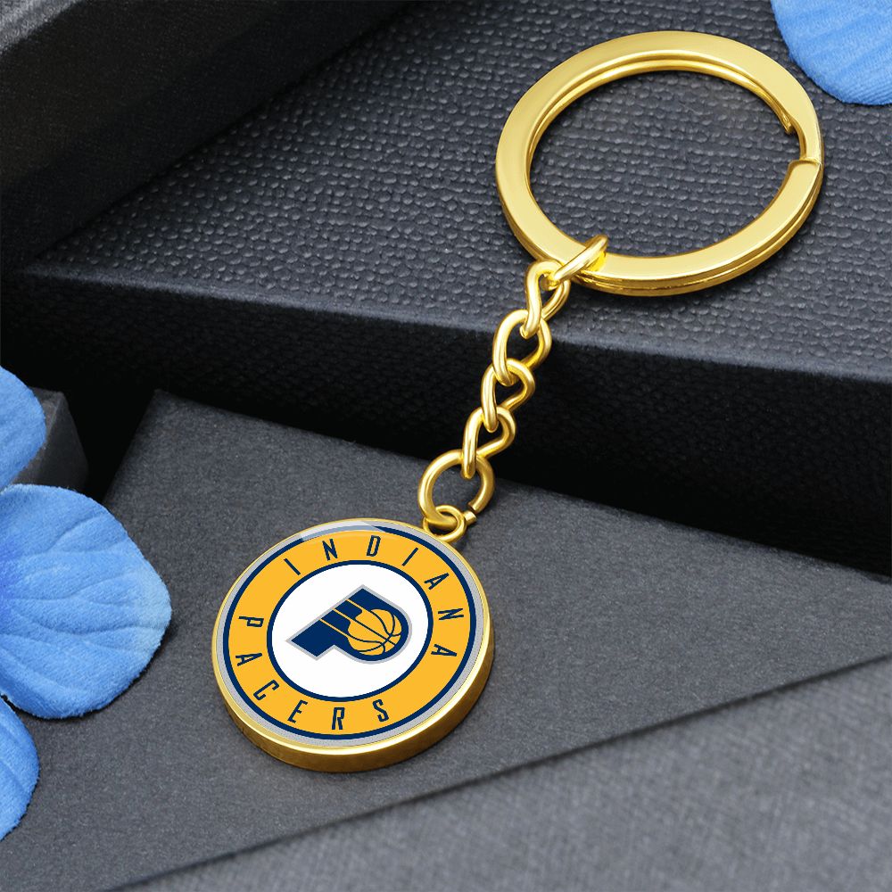 Indiana Pacers (Circle Keychain) NBA